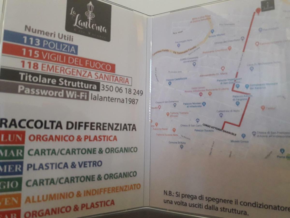 דירות נוטו La Lanterna Casa Vacanze מראה חיצוני תמונה